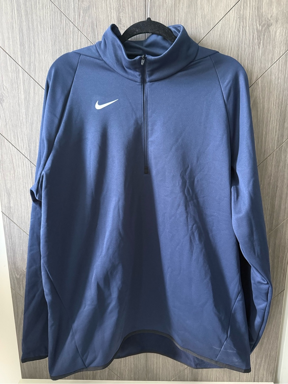 Nike Men’s Blue Quarter-Zip Performance Pullover
